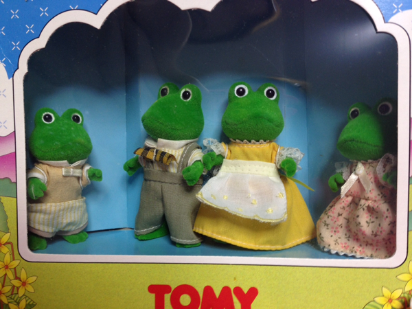 超特価美品 シルバニアファミリー カエルファミリー 海外版 Uk キャラクターグッズ