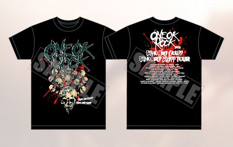 ONE OK ROCK FOOL COOL ROCK! EUROPE&ASIA ツアーTシャツB Lsize