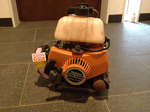 ポケバイ動作確認ロビンEC03エンジン