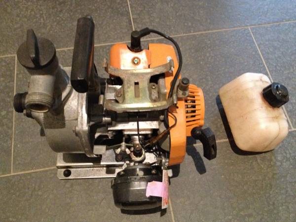 ポケバイ動作確認ロビンEC03エンジン