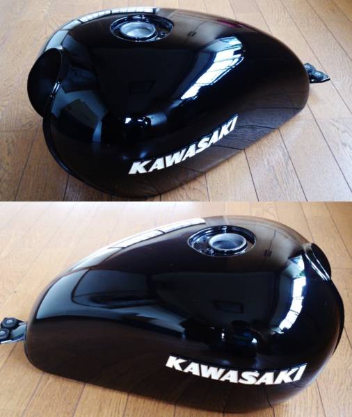 w400 W650 w800タンク　W3 ペイント　スムージング済 W650/W400 スムージング加工済みタンク W3 即決は送料無料(カワサキ用