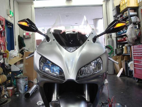CBR600RR CBR1000RR LEDウィンカー1組 カーボン調 CBR600RR(03-19)用