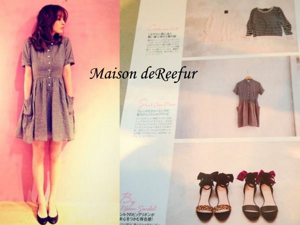 メゾンドリーファー マイクロチェックシャツワンピ Baila梨花 ワンピース 売買されたオークション情報 Yahooの商品情報をアーカイブ公開 オークファン Aucfan Com