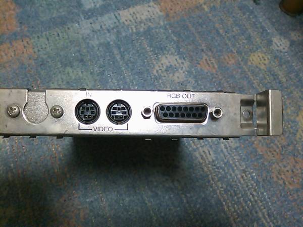 【激レア】FM TOWNS用 ビデオカード3 FMT-418 説明書付(FM TOWNS 