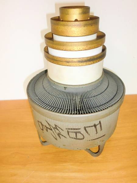 レア品*真空管ハイパワー大型送信管【東芝製 8F76R】ジャンク扱 
