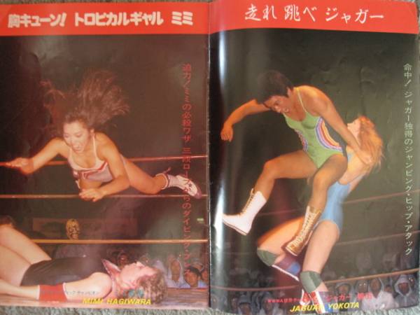 全日本女子プロレス パンフ ジャンボ堀大森ゆかりサイン入り(プロレス