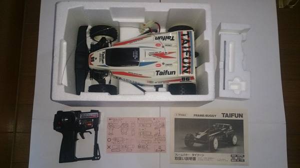 1987年製 ニッコー 1/14 ラジコン フレームバギー タイフーン(完成品