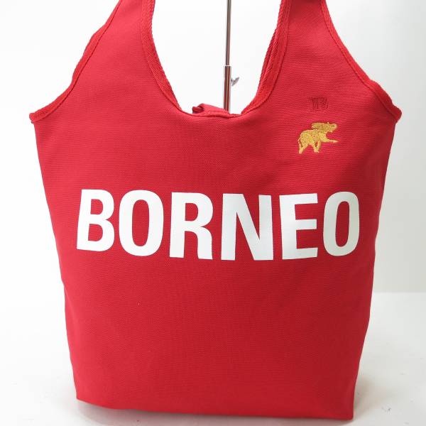 ハンティングワールド リバーシブル トート バッグ 赤 A4可 Q28