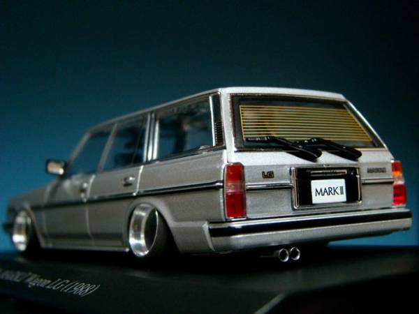 1/43・DISMマークⅡワゴンLG・段付深リム・SSRメッシュ・改(アオシマ