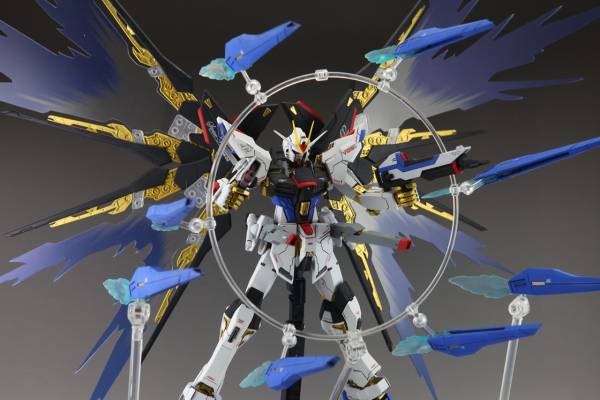 ガンプラEXPO MG ストライクフリーダム 新品 光の羽つき！(機動戦士