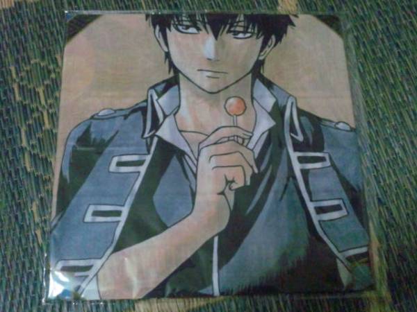 銀魂☆ジャンプショップ☆大判ハンカチ☆土方☆銀時変身ver.(コミック