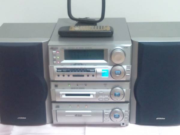 MD CD コンポ ビクター Victor CA-MXMD300 中古(MDコンポ)｜売買された