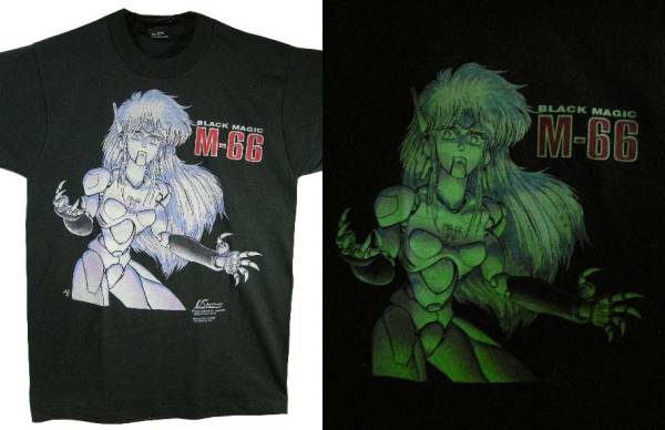 ブラックマジック M-66 VINTAGE Tシャツ士郎正宗 攻殻機動隊