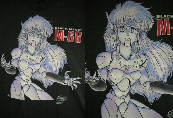 ブラックマジック M-66 VINTAGE Tシャツ士郎正宗 攻殻機動隊