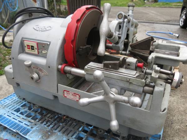レッキス パイプマシン REX150A 自動ネジ切り 100-200V(切断機一般 