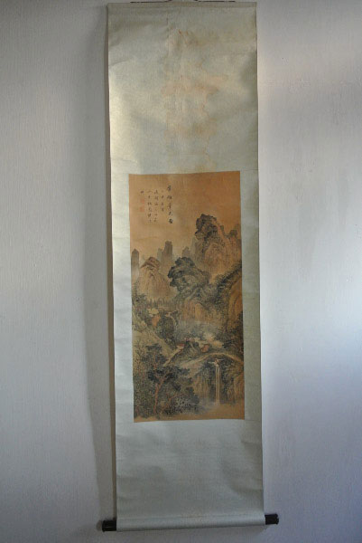 古い掛軸　中国⑥
