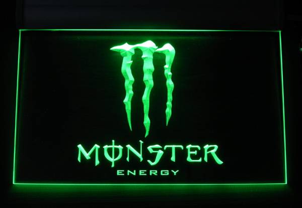 ネオンパネル】Monster Enery☆モンスターエナジー☆電飾 看板