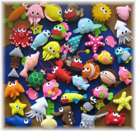 Nana おさかな釣り 型紙a 手作り フェルト ままごとセット 売買されたオークション情報 Yahooの商品情報をアーカイブ公開 オークファン Aucfan Com