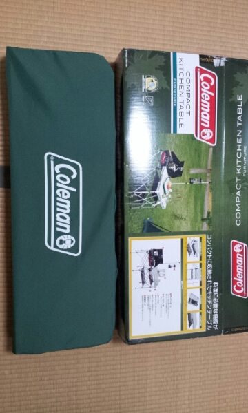 コールマンコンパクトキッチンテーブル美品 使用回数一回だけ_3