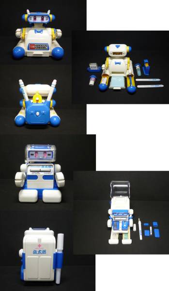 CA304 サンスター ロボット 救太郎 文九郎 フィギュア レトロ