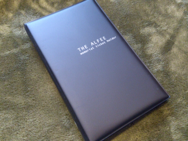 THE ALFEE(アルフィー) メモリアルチケットホルダー9冊セット(THE