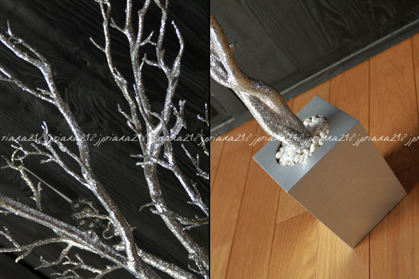 クリスマスツリー 枝ツリー ラメ シルバー(100cm～)｜売買された