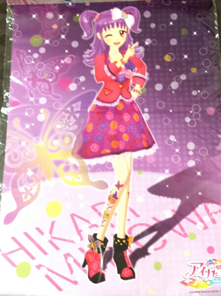三ノ輪ヒカリ アイカツ レッドストライプリボンアクセ 三ノ輪ヒカリ
