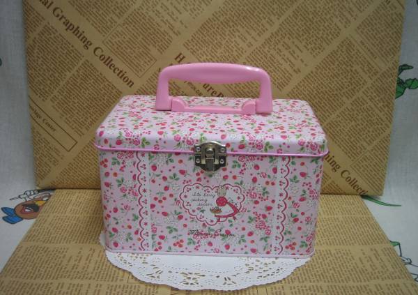 ☆サンリオ☆レトロ☆マロンクリーム☆缶BOX【トランクケース