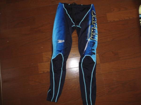 SPEEDO（MIZUNO製) 競泳水着 ロングスパッツ 中古 USED レア(Mサイズ 