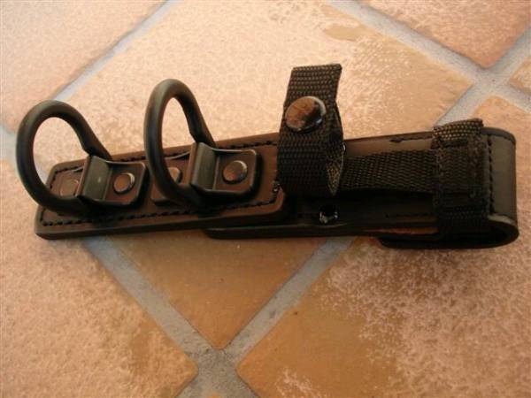 現行65型警棒吊具用【脱落防止ストッパー】取付け図付き(警察グッズ