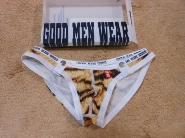 GMW　タイガーフロントサイドボタンビキニ Sサイズ