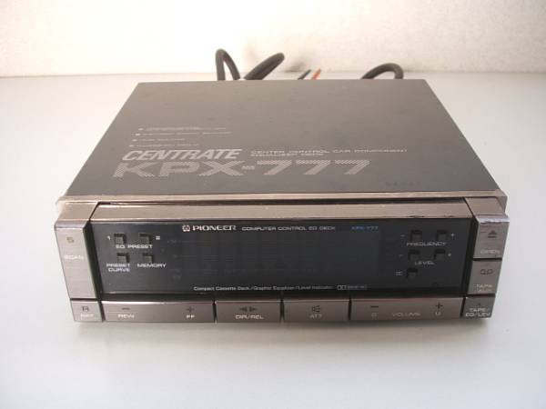 ★当時物！★パイオニア　カセットデッキ　KPX-777★