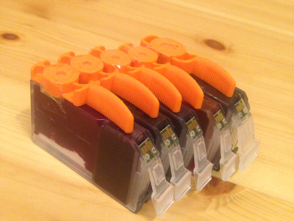 【開封済★未使用品】キャノン純正インク5色7eマルチ.9ブラック_3