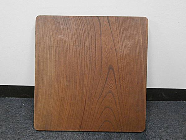 ◎激安売切り レトロ 一枚板 無垢材 天板 54×52cm