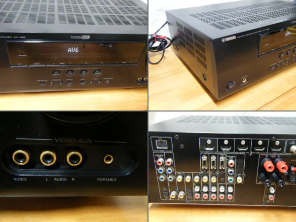 む6■ ヤマハ AVアンプ ブラック AX-V465