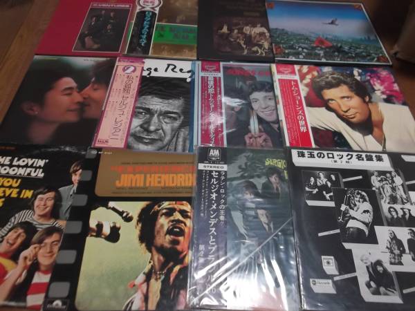 洋楽LPレコード約65枚ダンボール一箱分セット ROCK/SOUL/VOCAL等