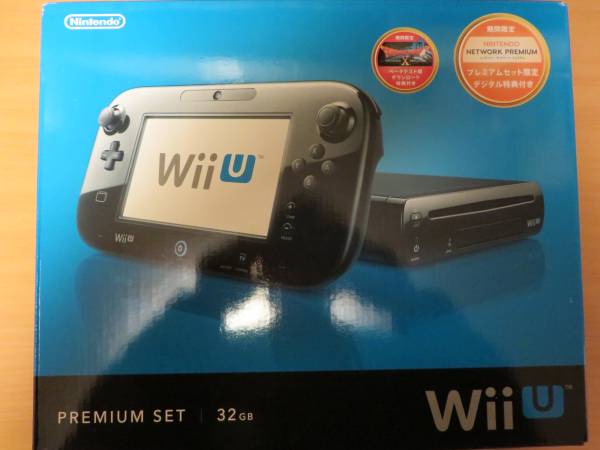 ★Wii U プレミアムセット/本体★クロ/32GB★新品♪