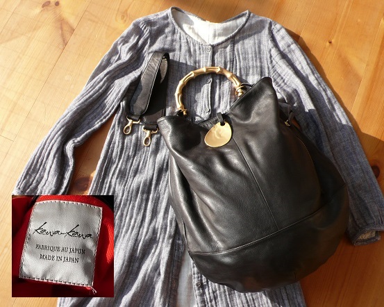 kawakawa カワカワ 可愛いデザイン 本革レザーバッグ