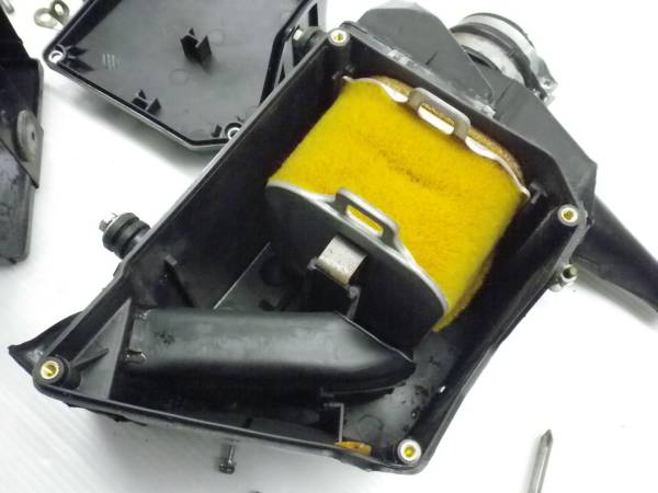 SR400 純正初期型エアクリーナーBOXセット 検)SR500/2H6(ヤマハ用 