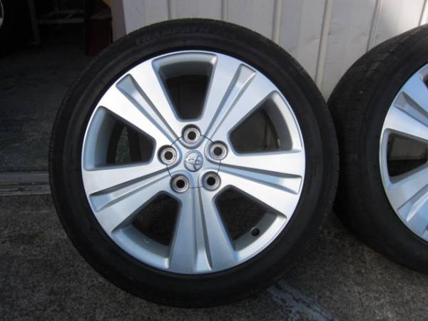 Ｈ１７　イプサム純正　中古ホイール４本　おまけタイヤ付