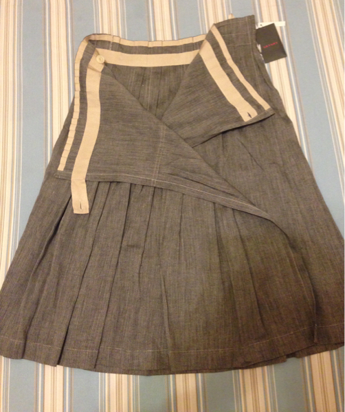 新品 タグ付き GEYGRY ゲイグリー巻き式 ロングスカート