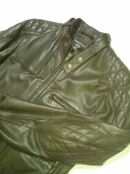定価7万★美品 ラムレザーライダース 羊革 サイズ2 M