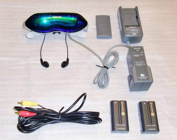 ☆SONY☆グラストロン Glasstron PLM-A35☆オプションアクセサリ(映像