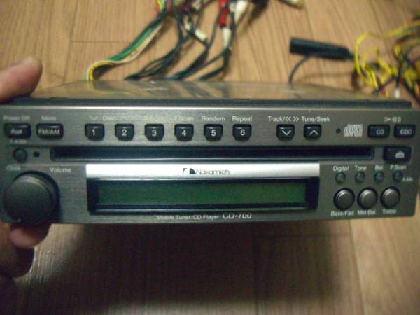 ナカミチ ＣＤ700 ＣＤ-700 クロック交換ＯＨチューニング保証