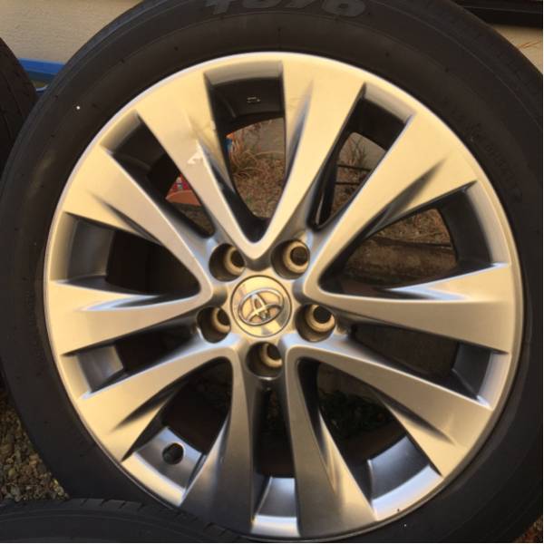車 20アルファード純正 18インチハイグロス ホイール 4本235/50R18