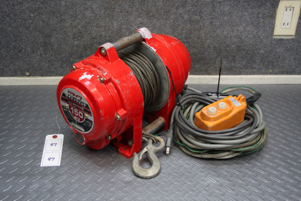 【即決】 新ダイワ ウインチ ＳＷ151ＲＢ ホイスト 100Ｖ用