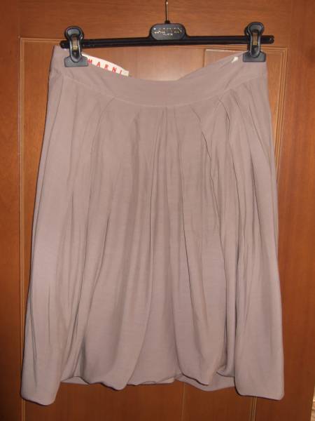 新品同様★マルニ/ピンクベージュ/バルーンSK/FOXEY 大草直子