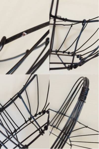 直接引き取りのみ fog フォグリネンワーク ワイヤーバスケット_3