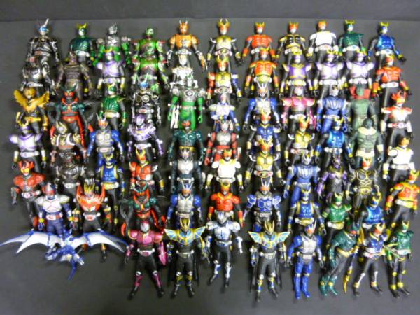 S052 大量!! 仮面ライダー ミニソフビ / アギト クウガ ★