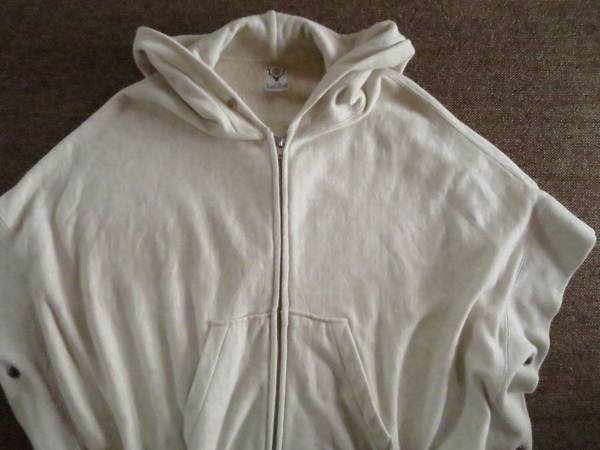 ★S2W8【サウスツーウエストエイト】杢スウェットポンチョ日本製